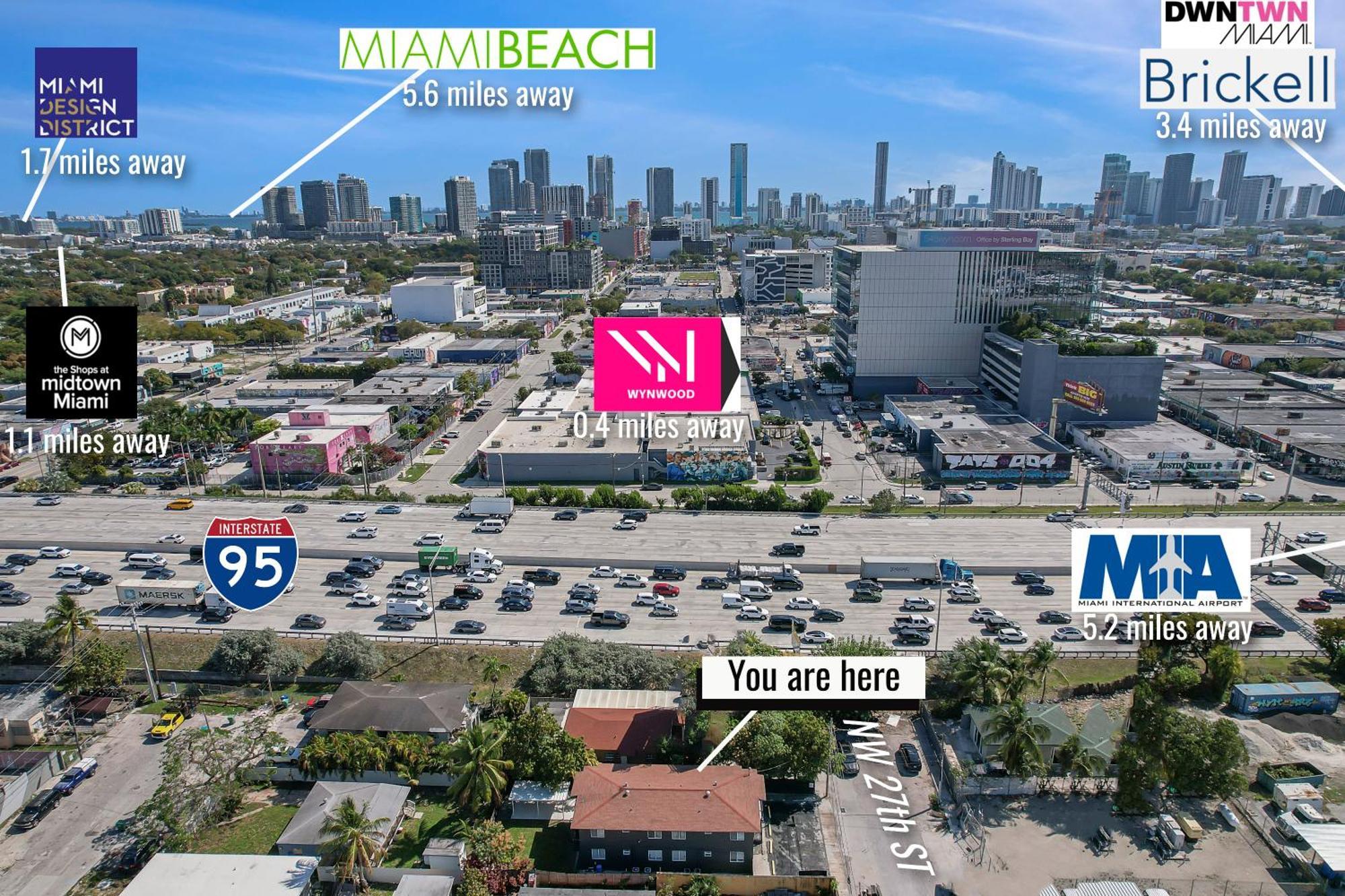 Apartamento Stylish Wynwood Flats